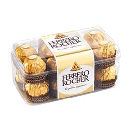 Конфеты в коробках Ферерро, Ferrero Rocher Т16